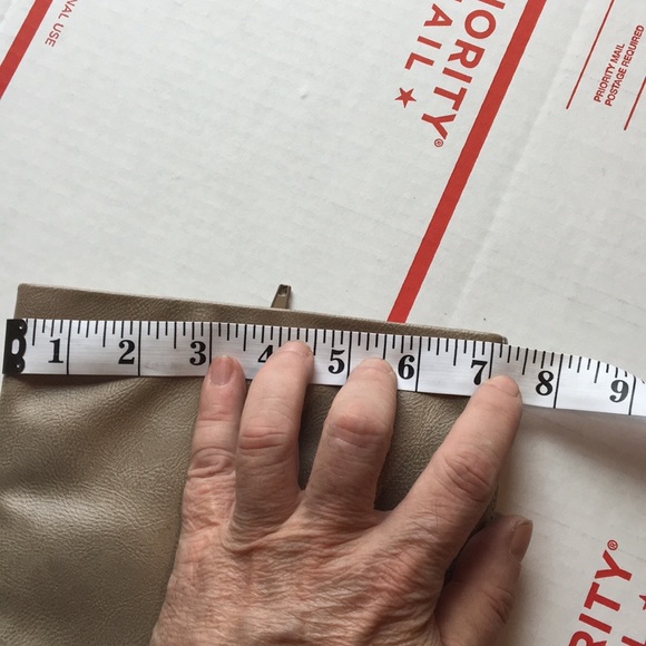 Pesaro Taupe vegan 3.75” heeled lined boots 8.5 - Picture 10 of 12